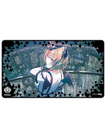 Ultra Pro Black Stitched Playmat hololive OCG - Yuzuki Choco