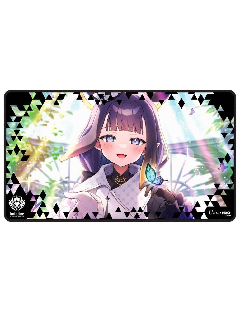 Ultra Pro Black Stitched Playmat hololive OCG - Ninomae Ina’nis