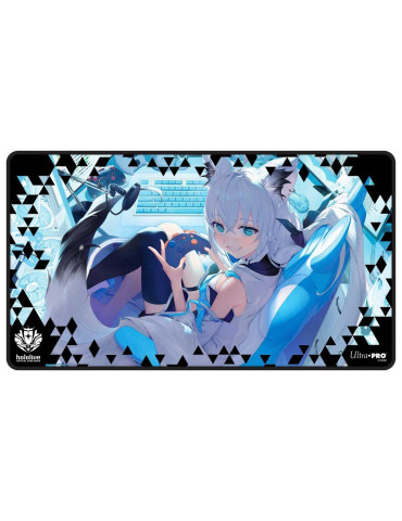 Ultra Pro Black Stitched Playmat hololive OCG - Shirakami Fubuki
