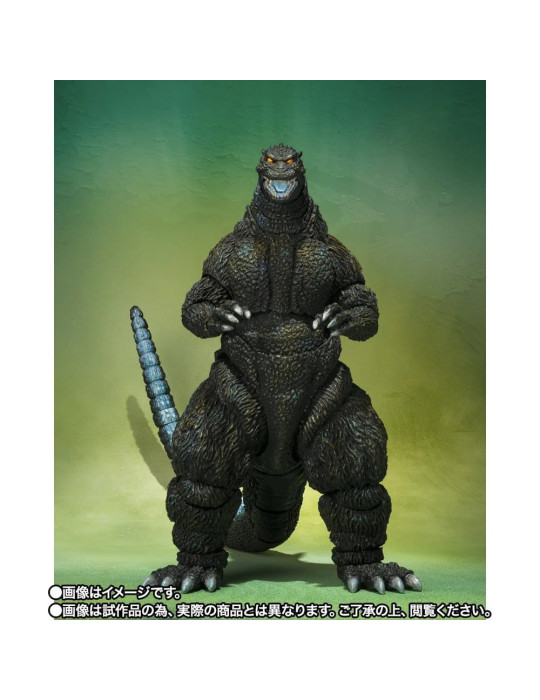 Godzilla figurine S.H.MonsterArts Godzilla (Godzilla vs. Mechagodzilla II Poster Coloring Ver.) 16 cm Bandai