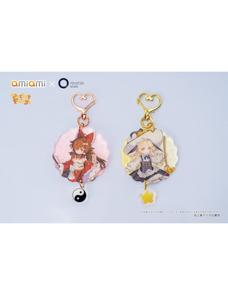 Touhou Project pack de 2 figurines PVC Pocket Fairy Reimu Hakurei & Marisa Kirisame Reverse Studio