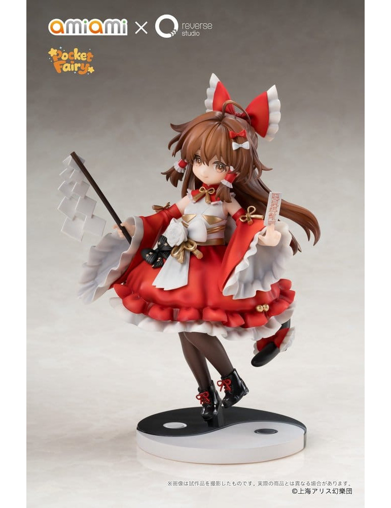 Touhou Project Pocket Fairy PVC Figure Reimu Hakurei 15 cm Reverse Studio