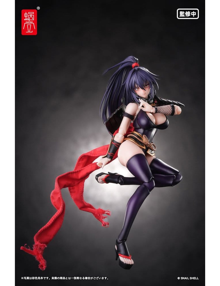 Original Character Action Figure 1/12 RPGEX-10 Kunoichi Reppuu 16 cm Snail Shell