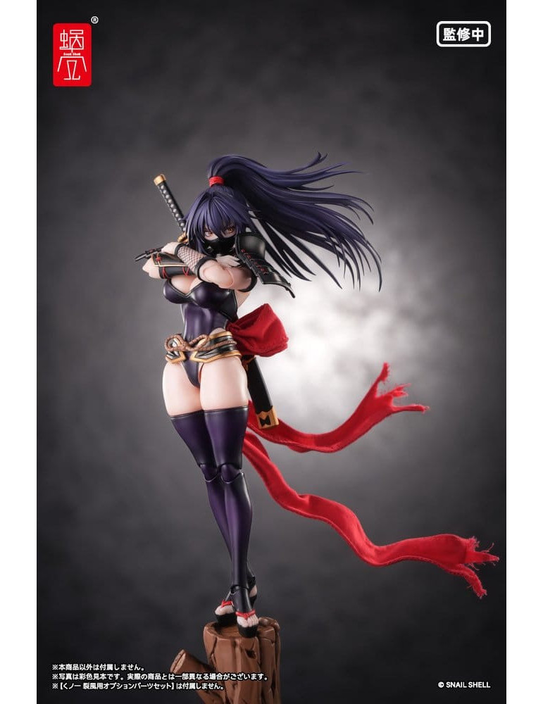 Original Character figurine 1/12 RPGEX-10 Kunoichi Reppuu 16 cm Snail Shell