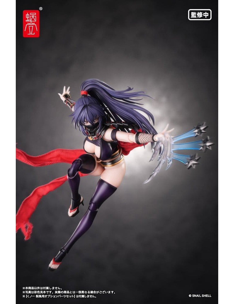 Original Character figurine 1/12 RPGEX-10 Kunoichi Reppuu 16 cm Snail Shell