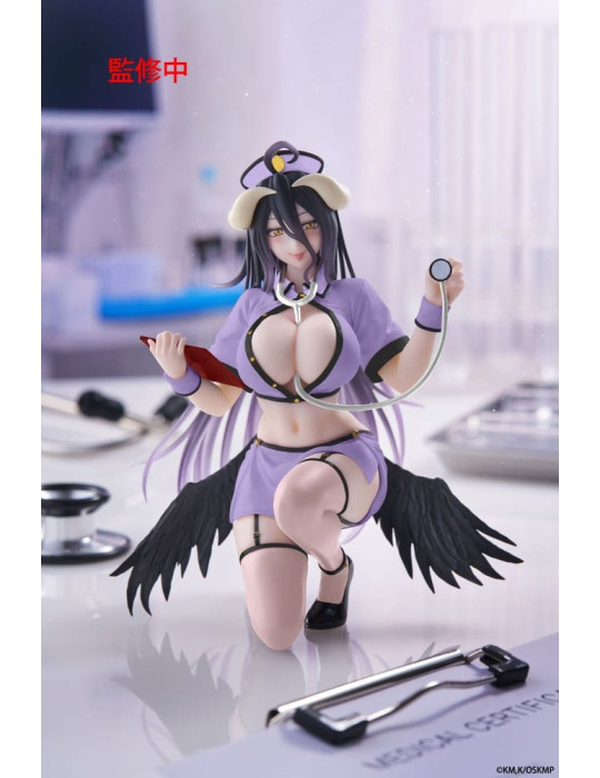 Overlord PVC Figure Desktop Cute Albedo (Nurse Ver.) Renewal 13 cm Taito