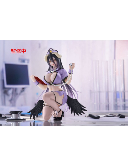 Overlord PVC Figure Desktop Cute Albedo (Nurse Ver.) Renewal 13 cm Taito