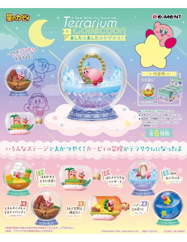 Kirby Mini Figures Terrarium A New Wind for Tomorrow Blind Box Display (6) Re-Ment