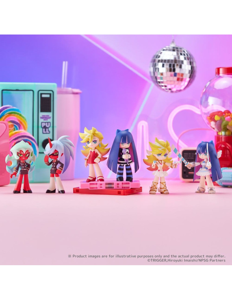 Panty & Stocking with Garterbelt PalVerse Mini Figures New Blind Box Display (6) Bushiroad