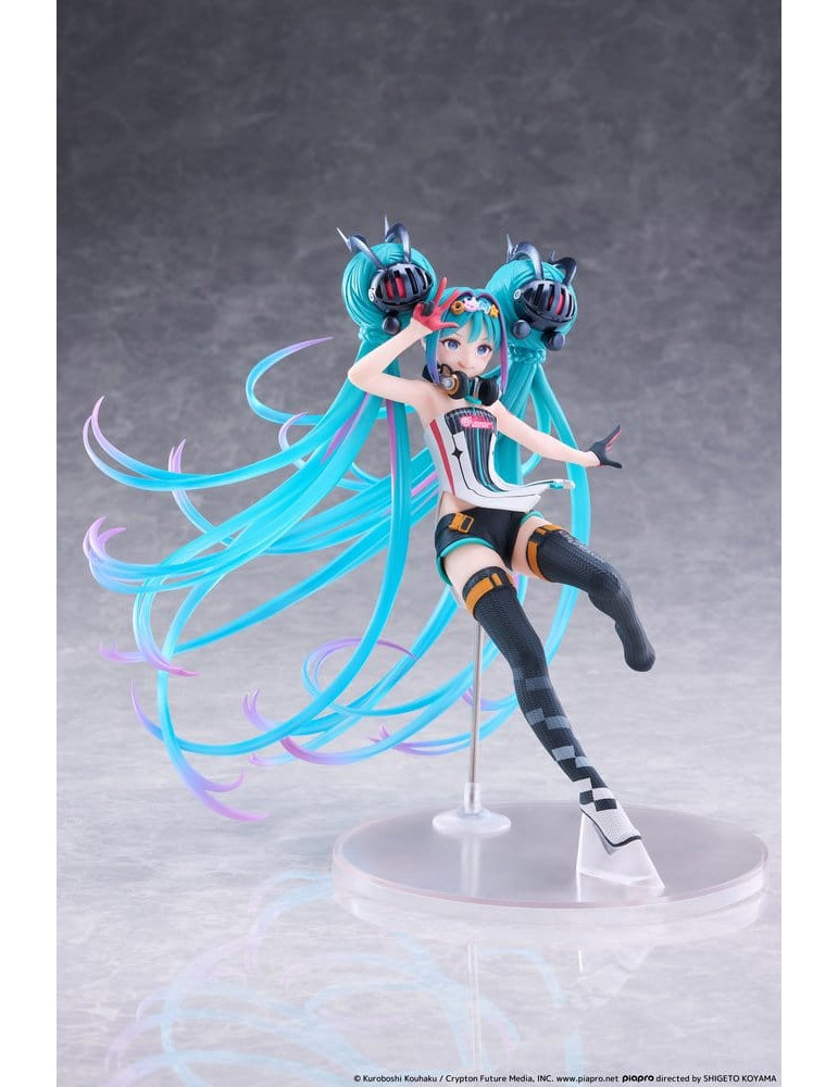 Hatsune Miku Taito Kuji PVC Figure Racing Miku 2026 Ver. Original 18 cm Taito