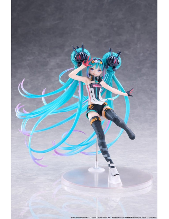 Hatsune Miku Taito Kuji PVC Figure Racing Miku 2026 Ver. Original 18 cm Taito