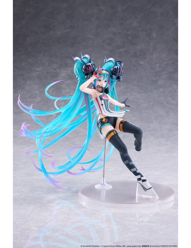 Hatsune Miku Taito Kuji figurine PVC Racing Miku 2026 Ver. Original 18 cm Taito