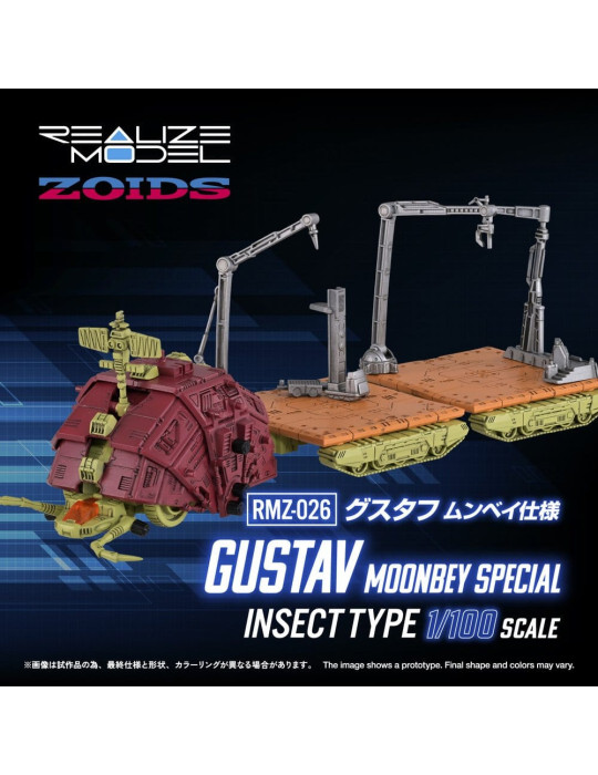 Zoids Plastic Model 1/100 RMZ-026 Gustav Moonbey Special 16 cm Takara Tomy