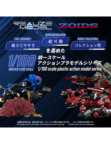 Zoids Plastic Model 1/100 RMZ-026 Gustav Moonbey Special 16 cm Takara Tomy 2