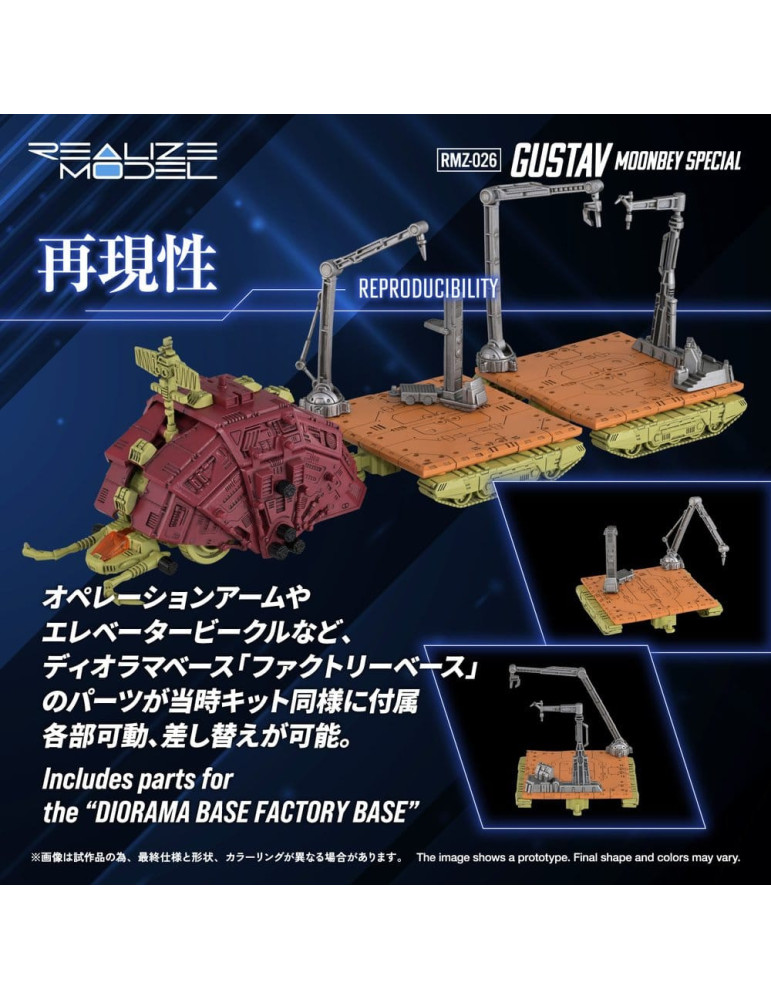 Zoids Plastic Model 1/100 RMZ-026 Gustav Moonbey Special 16 cm Takara Tomy