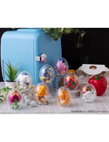 Digimon Adventure Blind Boxes présentoir figurines mini Mega Egg Figure Good Night Digicolle! 8 cm (8) Megahouse