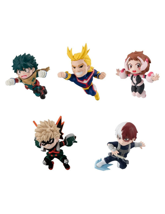 My Hero Academia Tobimas Mini Figures 5 cm Blind Box Display (6) Megahouse