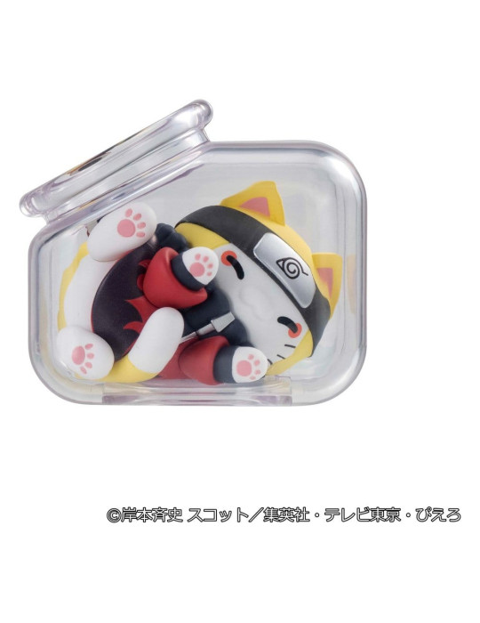 Naruto Shippuden figurines mini Mega Cat Project Good Night Nyaruto! Gathering Akatsuki Edition Vol. 1 6 Megahouse