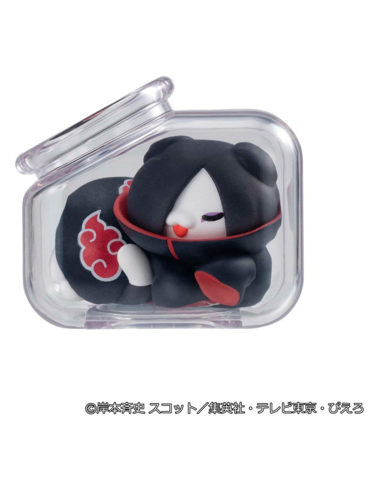 Naruto Shippuden figurines mini Mega Cat Project Good Night Nyaruto! Gathering Akatsuki Edition Vol. 1 6 Megahouse