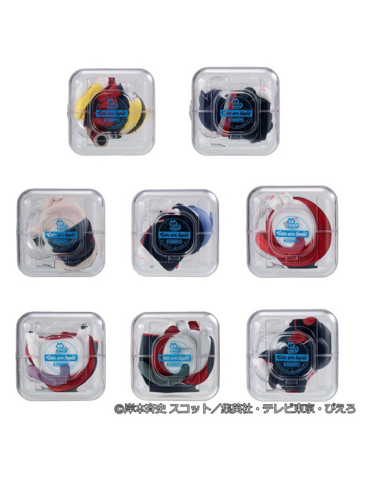 Naruto Shippuden figurines mini Mega Cat Project Good Night Nyaruto! Gathering Akatsuki Edition Vol. 1 6 Megahouse