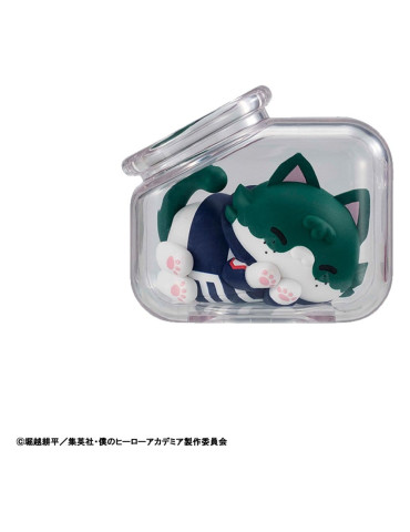 My Hero Academia Blind Boxes présentoir figurines mini Mega Cat Project Good Night Heroaca Cats 6 cm (8) Megahouse 2