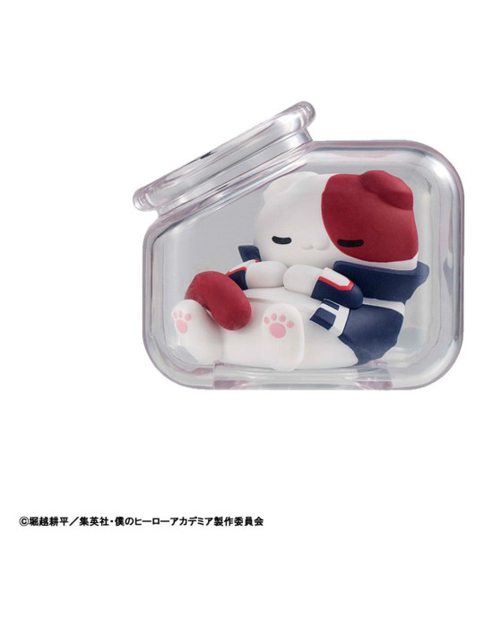 My Hero Academia Mega Cat Project Mini Figures Good Night Heroaca Cats 6 cm Blind Box Display (8) Megahouse