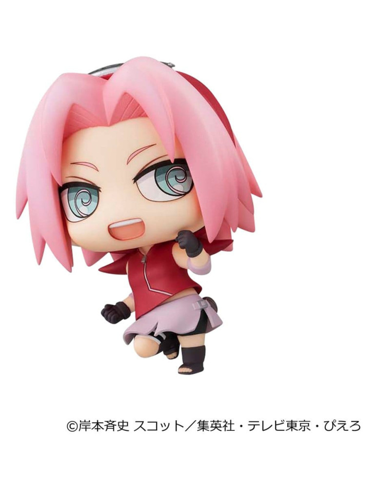 Naruto Shippuden ChimiMega Series Mini Figures Mascot Collection 1 6 cm Blind Box Display (6) Megahouse