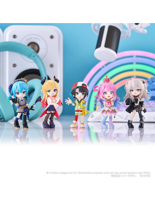 Hololive Production PalVerse Mini Figures Vol.2 Blind Box Display (6) Bushiroad