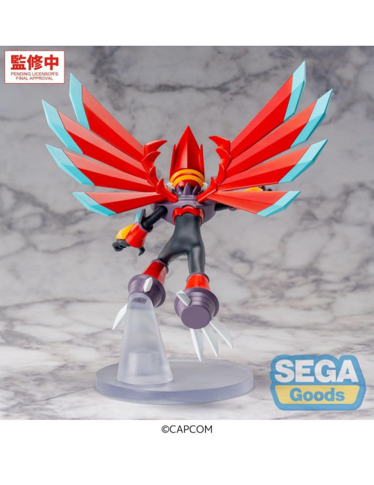 Mega Man Battle Network Luminasta PVC Figure Mega Man Falzar Beast 19 cm Sega