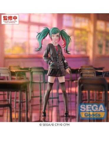 Hatsune Miku: Colorful Stage! XStellar PVC Figure School SEKAI ~Brand New World~ 19 cm Sega 2