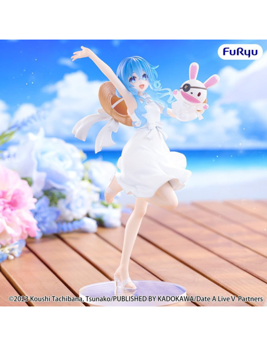 Date A Live V Summer Dress PVC Figure Yoshino 21 cm Furyu