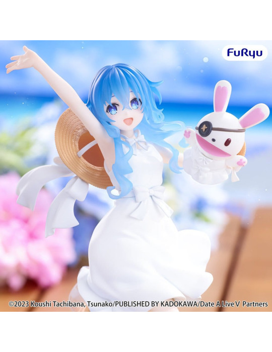 Date A Live V Summer Dress PVC Figure Yoshino 21 cm Furyu