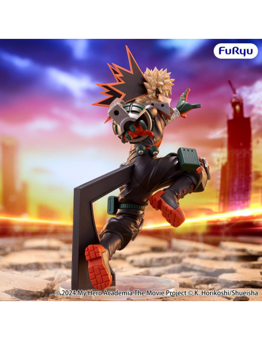 My Hero Academia: You're Next figurine PVC Muchute Katsuki Bakugo 25 cm Furyu