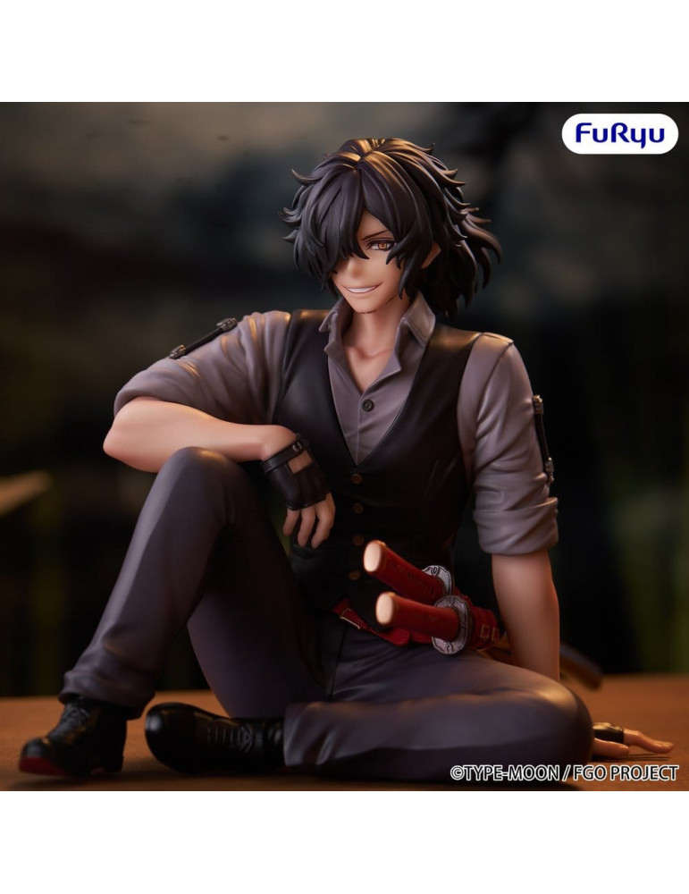 Fate/Grand Order Noodle Stopper PVC Figure Assassin Izou Okada Awesome Dapper Suit 9 cm Furyu