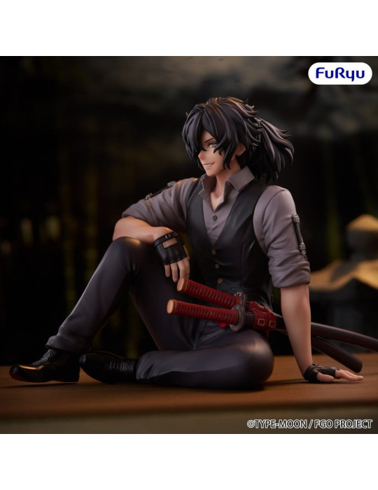 Fate/Grand Order Noodle Stopper PVC Figure Assassin Izou Okada Awesome Dapper Suit 9 cm Furyu