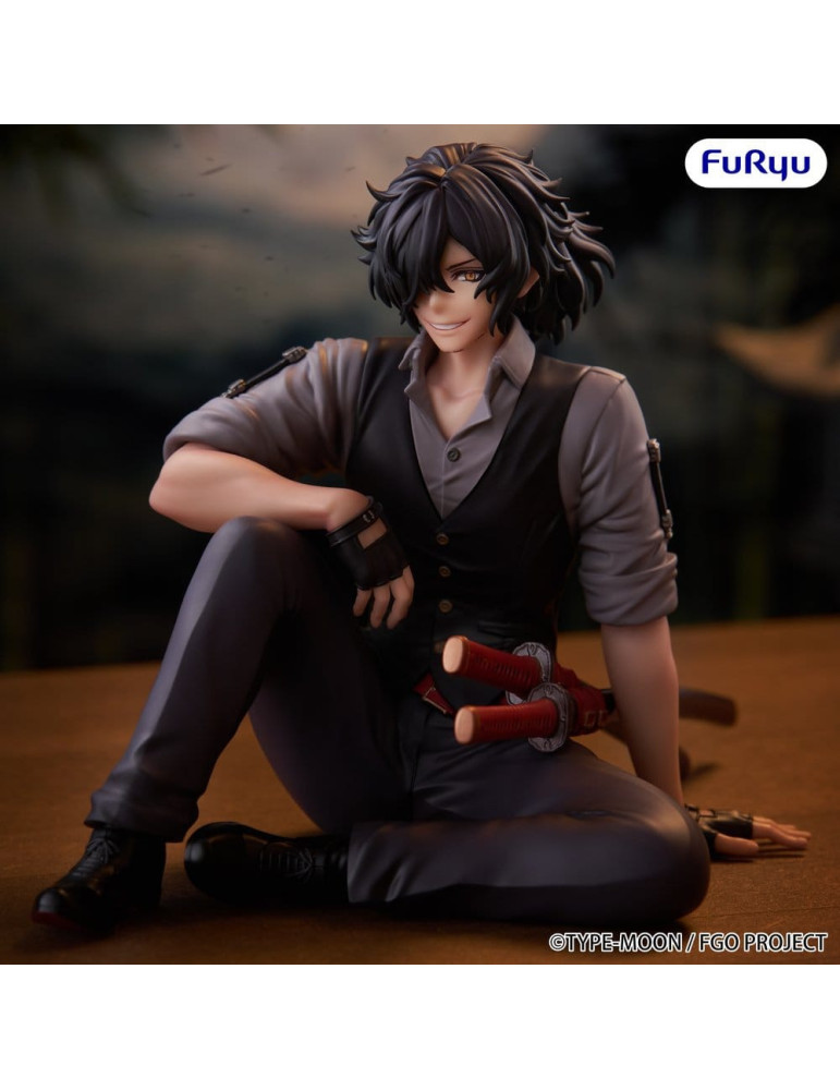 Fate/Grand Order Noodle Stopper PVC Figure Assassin Izou Okada Awesome Dapper Suit 9 cm Furyu