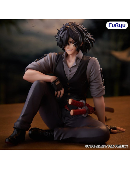 Fate/Grand Order Noodle Stopper PVC Figure Assassin Izou Okada Awesome Dapper Suit 9 cm Furyu