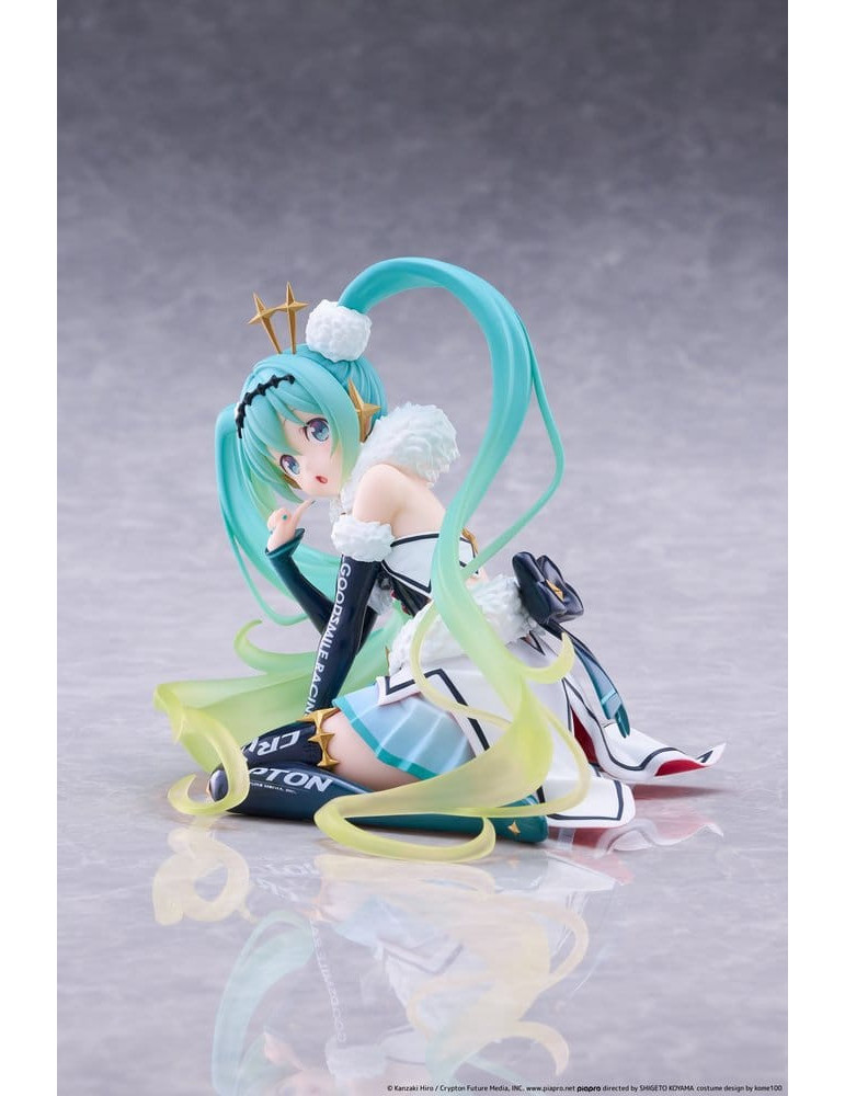 Hatsune Miku Taito Kuji PVC Figure Racing Miku 2018 Ver. Round 8 13 cm Taito