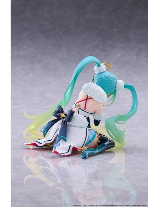 Hatsune Miku Taito Kuji PVC Figure Racing Miku 2018 Ver. Round 8 13 cm Taito