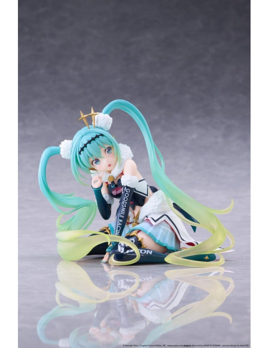 Hatsune Miku Taito Kuji PVC Figure Racing Miku 2018 Ver. Round 8 13 cm Taito