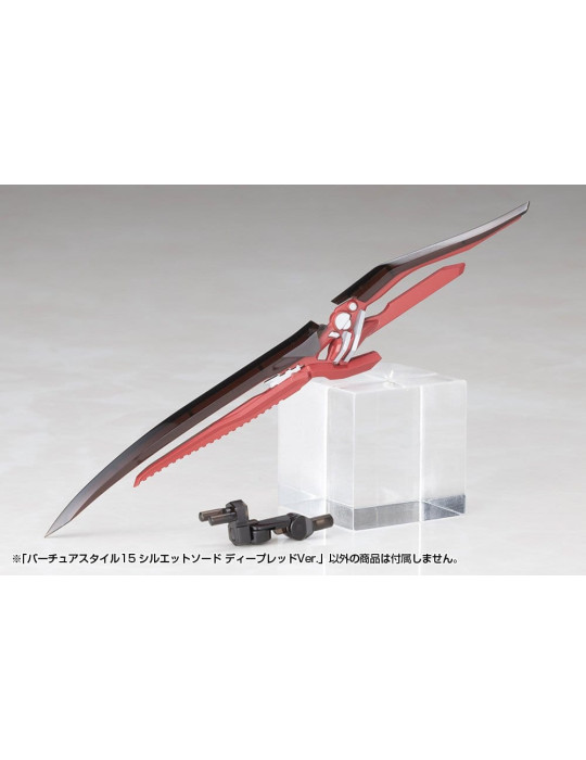 Kotobukiya M.S.G. accessoires Plastic Model Kit Virtuous Style 15 Silhouette Sword Deep Red Ver. 14 cm Kotobukiya