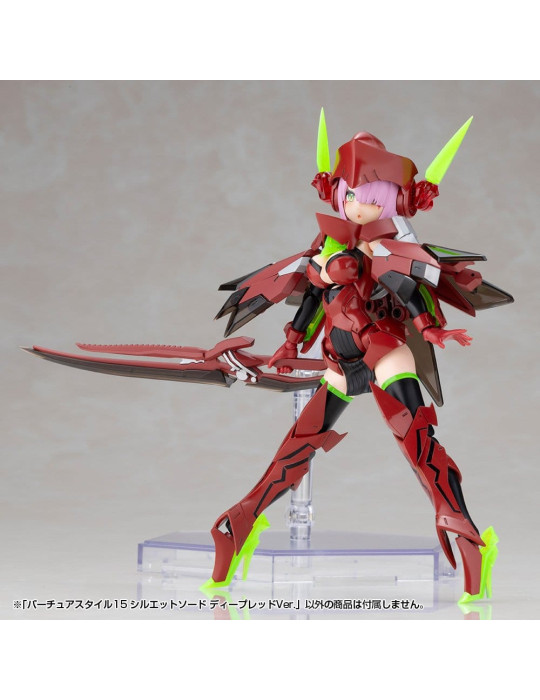 Kotobukiya M.S.G. Model Kit Accessory Set Virtuous Style 15 Silhouette Sword Deep Red Ver. 14 cm Kotobukiya