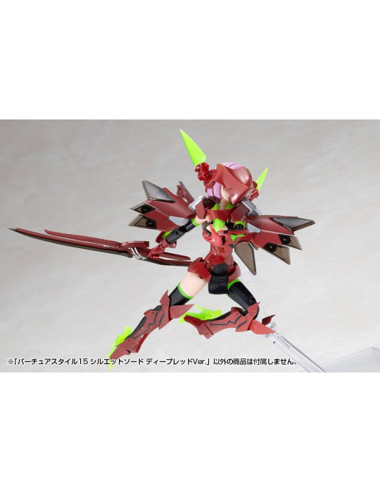 Kotobukiya M.S.G. Model Kit Accessory Set Virtuous Style 15 Silhouette Sword Deep Red Ver. 14 cm Kotobukiya