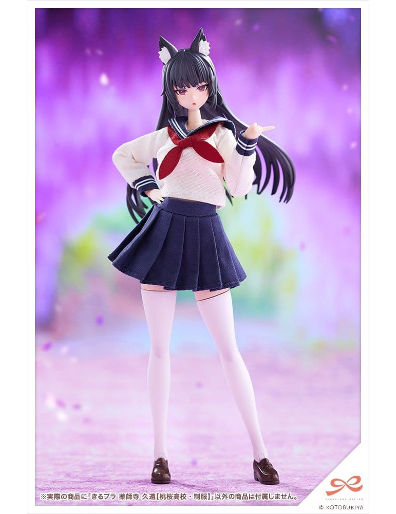 Sousaishojoteien Plastic Model 1/10 Kiru Pla Kuon Yakushiji Touou High School Uniform 16 cm Kotobukiya