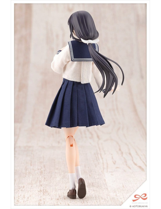 Sousaishojoteien Plastic Model Kit 1/10 Kiru Pla Kuon Yakushiji Touou High School Uniform 16 cm Kotobukiya