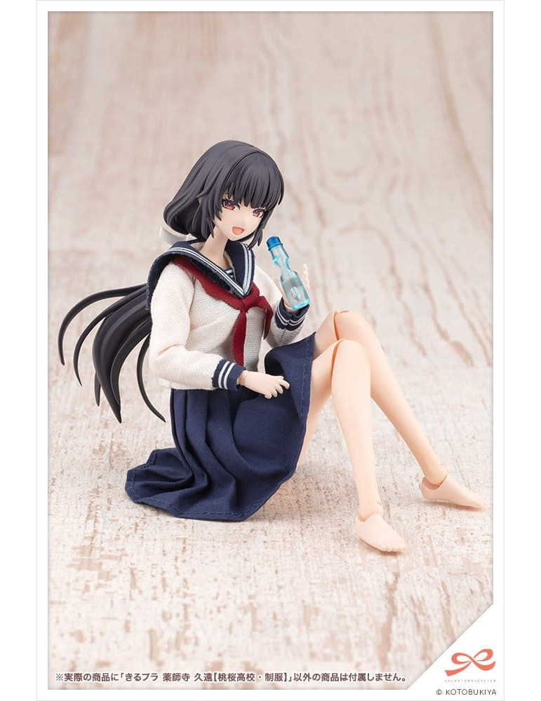 Sousaishojoteien Plastic Model Kit 1/10 Kiru Pla Kuon Yakushiji Touou High School Uniform 16 cm Kotobukiya