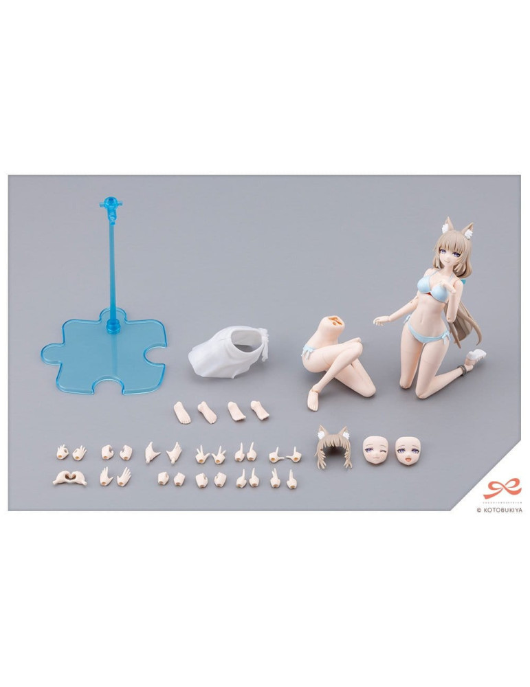 Sousaishojoteien Plastic Model 1/10 Animal Ears Emulator Swim Style 17 cm Kotobukiya