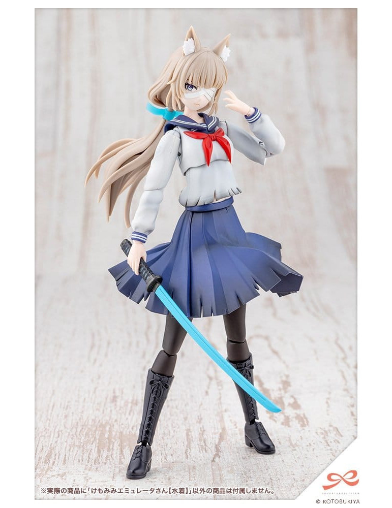 Sousaishojoteien Plastic Model Kit 1/10 Animal Ears Emulator Swim Style 17 cm Kotobukiya