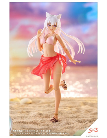 Sousaishojoteien Plastic Model Kit 1/10 Animal Ears Emulator Swim Style Dreaming Style Twilight Cat 17 cm Kotobukiya