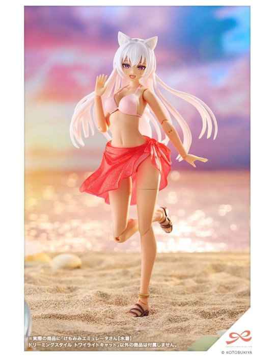 Sousaishojoteien Plastic Model 1/10 Animal Ears Emulator Swim Style Dreaming Style Twilight Cat 17 cm Kotobukiya